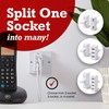 rhinocables BT Socket Adapter — Double 2-Way/Triple 3-Way/Quad 4-Way Splitter