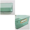 Vcansay Clear Plastic Pantry Organizer Bins, Small Plastic Storage Baskets,