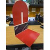 James Architek Jumbo Premium Bookends 9" RED - 1 pair