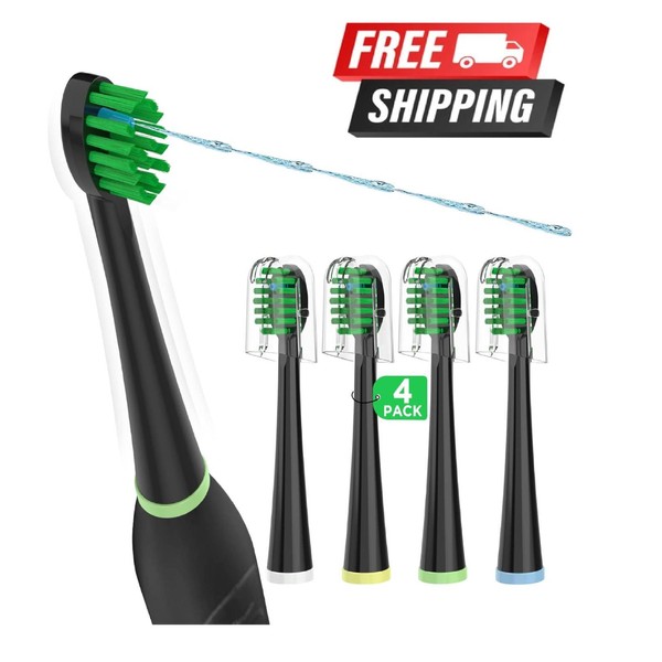 Replacement Toothbrush Heads for Water Pik Sonic Fusion (sf-01 /