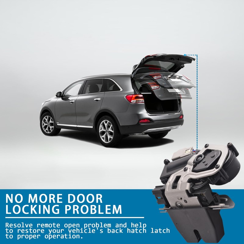 Unikpas Liftgate Door latch actuator assembly w/motor compatible for Ford