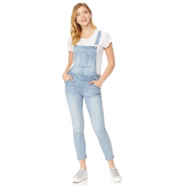 WallFlower Women's Overalls Juniors (Standard and Plus), Freya, X-Large