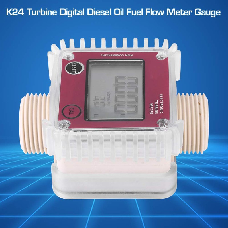 Turbine Flow Meter Turbine Meter, Chemical Flow Meter, LCD Display