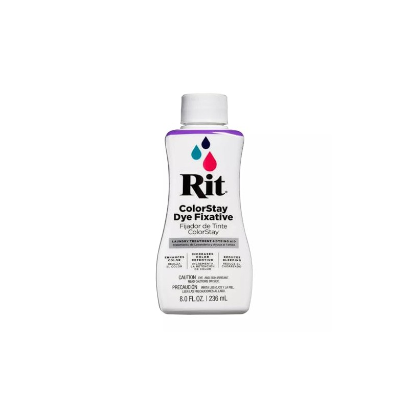 Rit Dye RIT COLORSTAY, 8 fl oz, Dye Fixative Limited