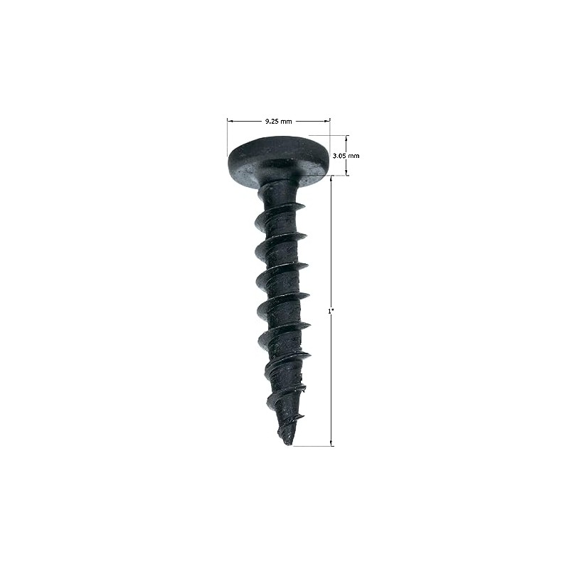 100 Pack Rok Hardware #10 x 1 Coarse Deep Thread