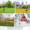 Bird Feeder Pole Squirrel Proof, 92 Inch Heavy Duty Feeding