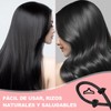 Rizos sin Calor，Rizadores de Cabello Sin Calor 5Piezas，Gorra De Seda