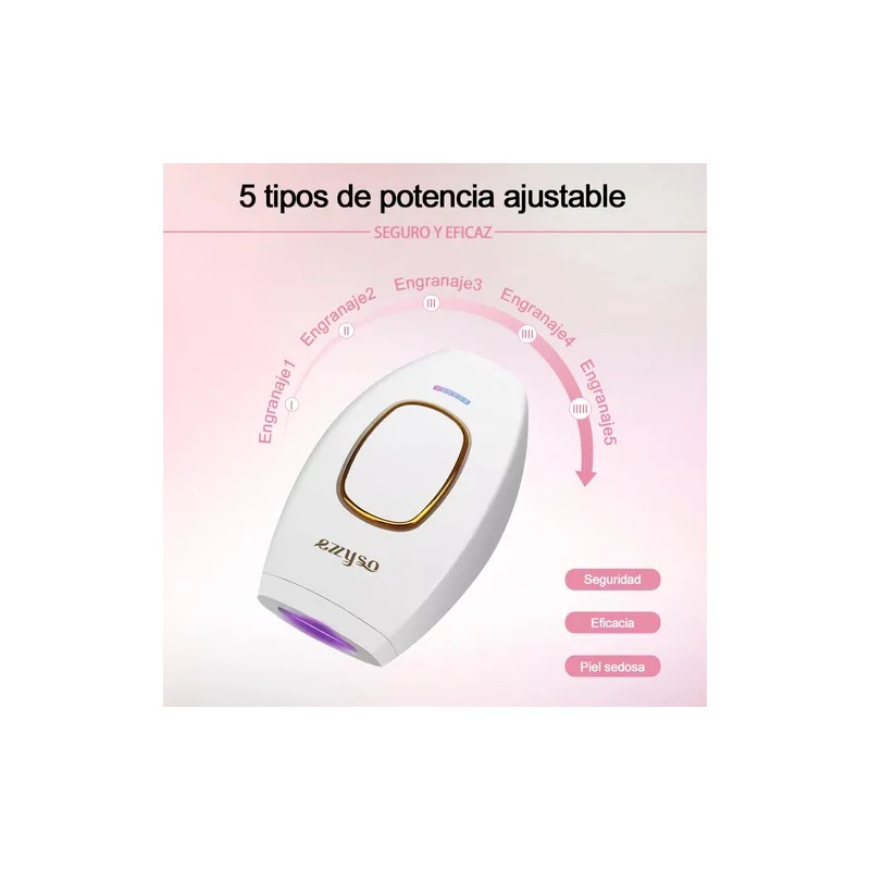 Ipl Depiladora De Luz Pulsada Laser Permanente Sin Dolor