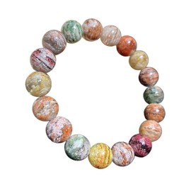 RMYSUM Multilayer Phantom Crystal Beads Bracelet, Real Four Seasons Phantom Bracelet, Agate