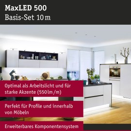 Paulmann 709.08 SmartHome MaxLED 500 Basic Set 10 m 48.5 W Daylight White