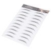 6D Eyebrow Tattoo Sticker, Eyebrow Shaping Stencils, Semi-Permanent, Hair-Like, Waterproof
