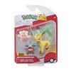 Pokémon PKW2806 Battle Figure Set - Piepi, Kaumalat, Folipurba offizielles