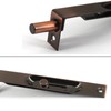 6 Inch Stainless Steel Concealed Door Lock Flush Slide Latch