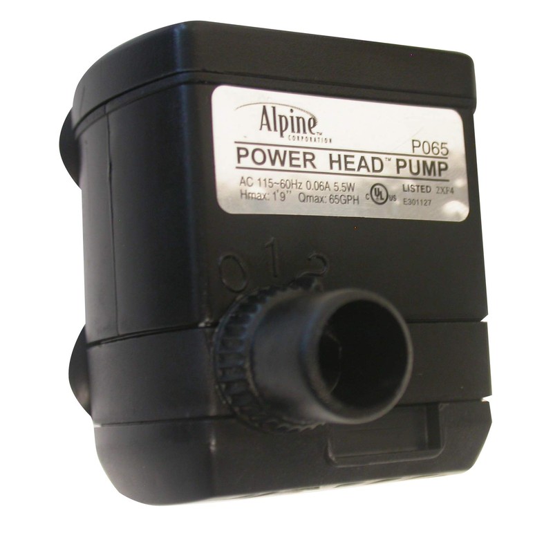 Alpine Power Head 65 GPH Pump w/ 6 Ft. Cord,