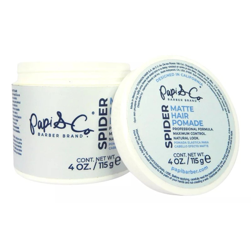 Papi & Co Spider Matte Pomade 115 Gr Efecto Matte