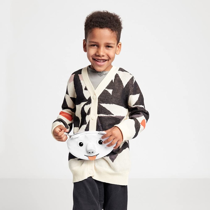 Affenzahn Bum Bag for Children in Nursery, Polar Bear -