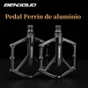 Pedal De Bicicleta Mtb Para Montaña Antideslizante Aluminio Negro