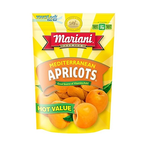 Mariani Mediterranean Apricots 16oz Pack of 10