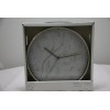 Project 62 Round Wall Clock | Brass Frame w Marble