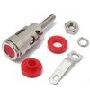 RUNCCI-YUN 6 Pcs Speaker Terminal Banana Jack Panel Mount Push