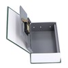Glomora 7.1x4.6x2.2in Book Safe Box, Combination Lock Portable Dictionary Diversion