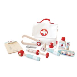 Indigo Jamm KIJ10011 Little Doctors Set Wooden, Role Play Toy Designed for Children Aged 18 Months +