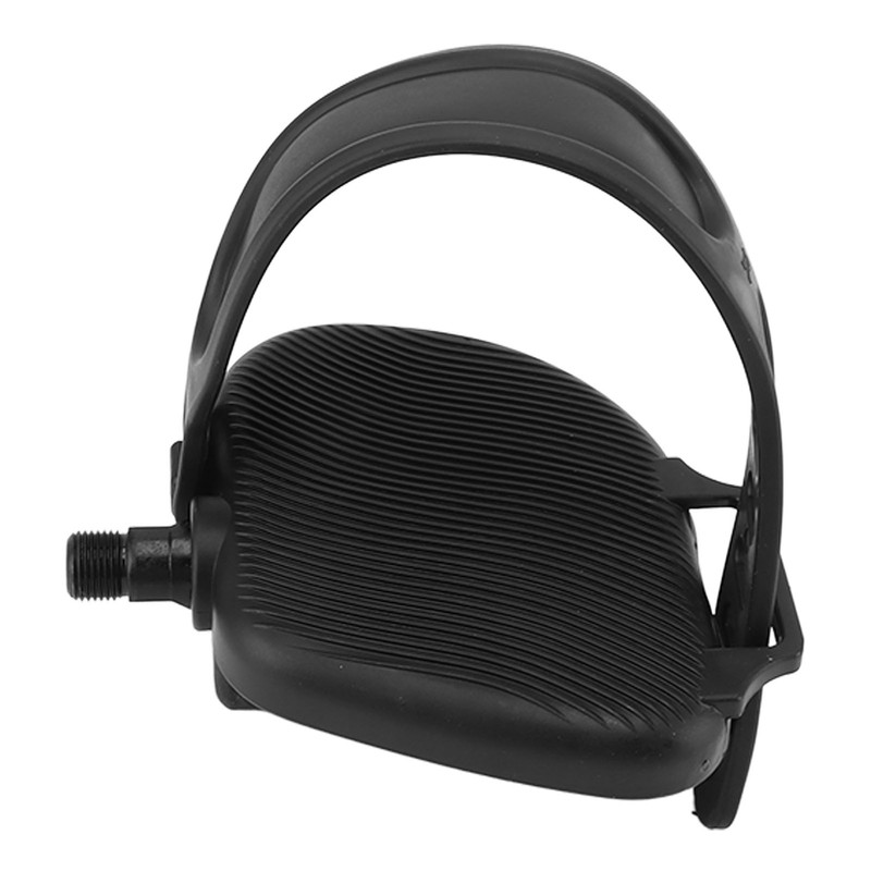 1Pair Exercise Bike Pedals Anti Slip Strip Pattern Portable Exercise