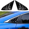 Thenice for 10th Gen Civic Rear Side Window Louvers Racing