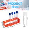 Biluer Pipette Children, 5 ml Test Tube Stand, Test Tubes
