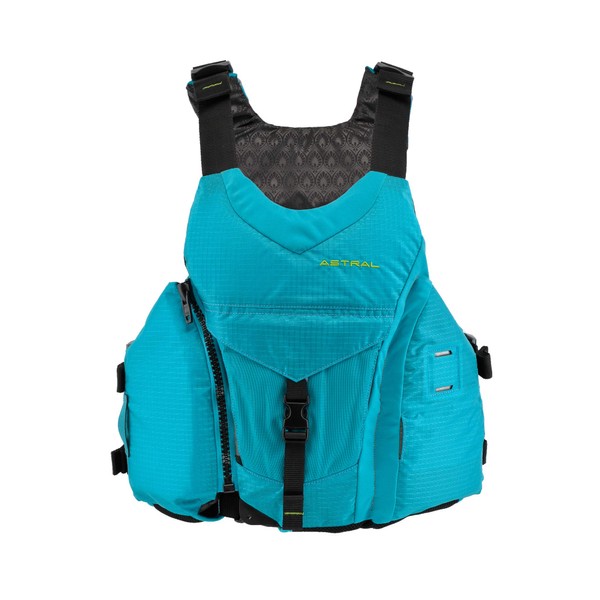 Astral Women's Layla Life Jacket PFD for Whitewater, Sea, Touring Kayaking, Stand Up Paddle Boarding, and Fishing, Glacier Blue, XS