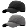 COOLSOME Quick Dry Hat 6 Panels Drawstring Unstructured Airy Breathable