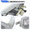 GolAscen 2 PCS Car Fog Light Lamp Driver Side OR