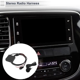 RATCHROLL Stereo Radio Harness for Pioneer Radio IP-BUS Convenient Bluetooth AUX Adapter Music Cable Microphone Handsfree 1 Set