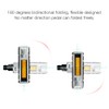 Pair of Folding Pedals 180 Degrees Bidirectional Folding Pedals Folding
