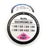 Nichrome 80 Wire Resistance Wire 100ft (30m) Spool 22-32G AWG