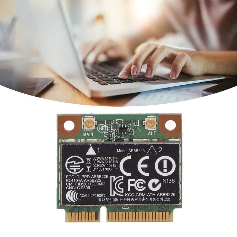 ciciglow PCIe Network Card Wireless Wifi Card PCIE Module Support