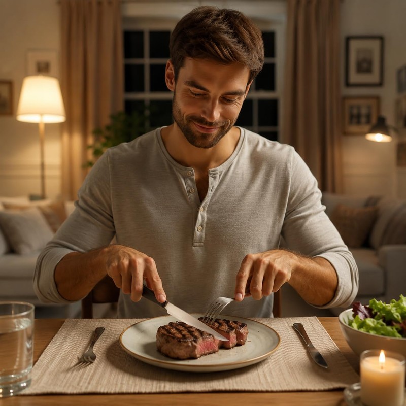 IPEA Coltelli da Tavola per Bistecca e Carne - Set