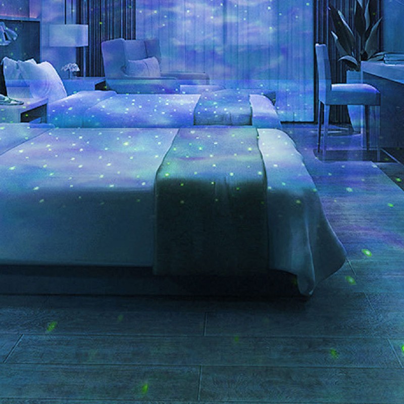 Star Projector Bluetooth Speaker Low Heat Versatile Star Sky Projection