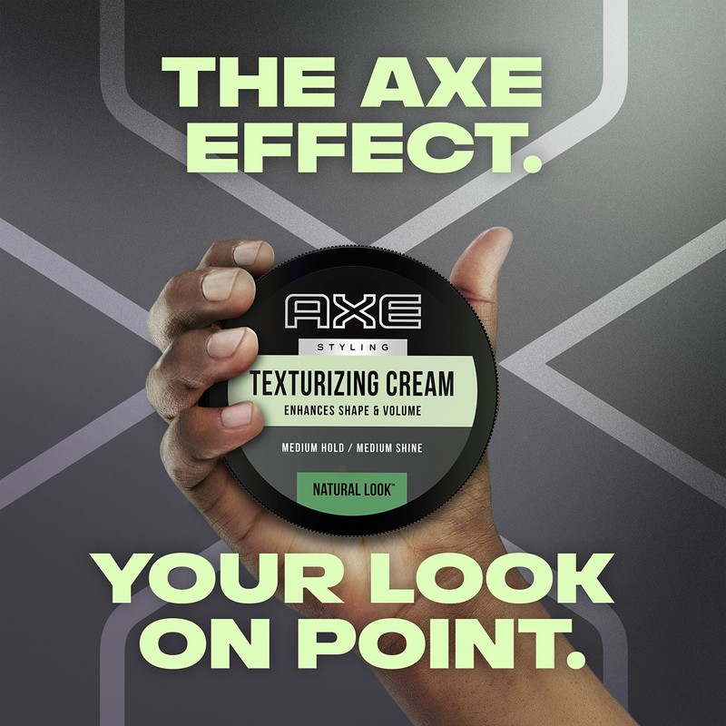 AXE Texturizing Cream Hair Styling Cream With Medium Hold and