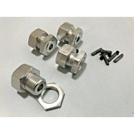 Maxx RC Traxxas Revo T maxx 3.3 Hub Adapters convert 14mm to 17mm hex