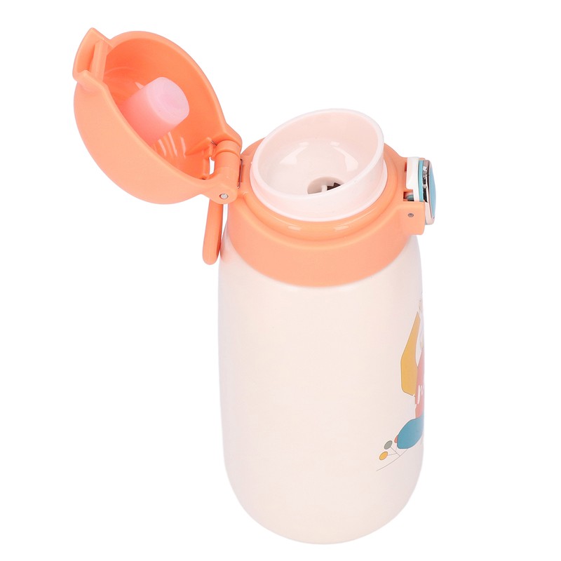 Stainless Steel Water Bottle Children Travel Portable Cute Cartoon Pattern