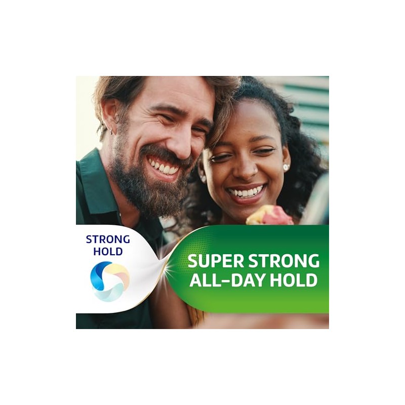 Super Poligrip Extra Care - Crema adhesiva para dentaduras postizas