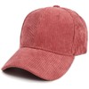 XRDSS Corduroy Baseball Cap Unisex Adjustable Classic Sports Cap Outdoor