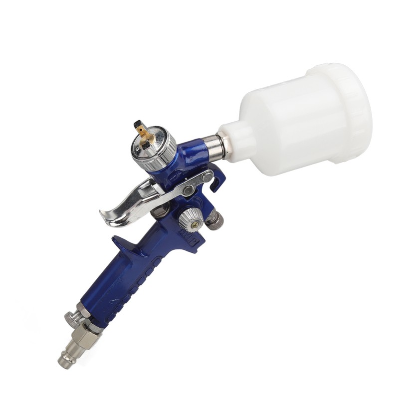 Air Spray Gun HVLP Gravity Feed Pneumatic Paint Sprayer Spraying