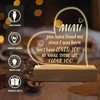 Hiipeenow Mimi Mothers Day Gifts from Grandchildren, Engraved Night Light