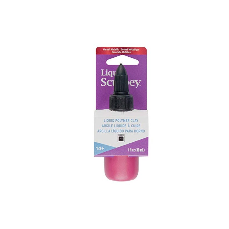 Liquid Sculpey Liquid Polymer Clay (Garnet Metallic)