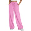 Trendy Queen Womens Wide Leg Sweatpants High Waisted Baggy Lounge