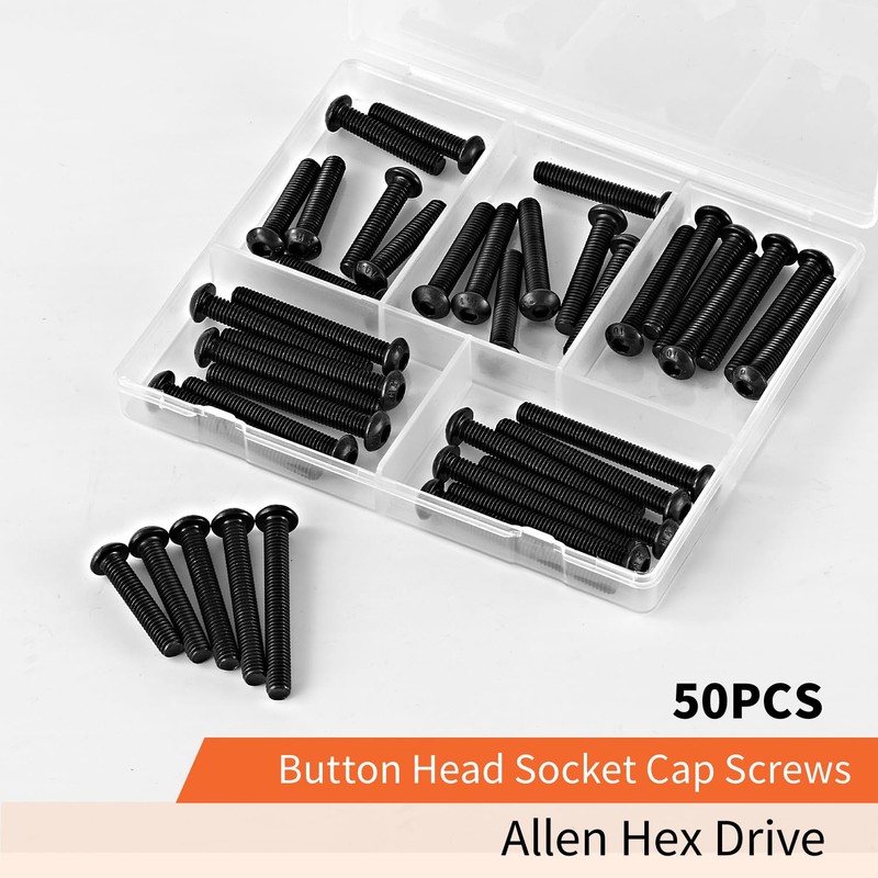 NIULUNBAO M6 x 30mm 35mm 40mm 45mm 50mm Button Head