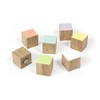 FIRST4MAGNETS Trendform beliebtes Form Büro Magnets-Timber (Set von 7), Sortiert,
