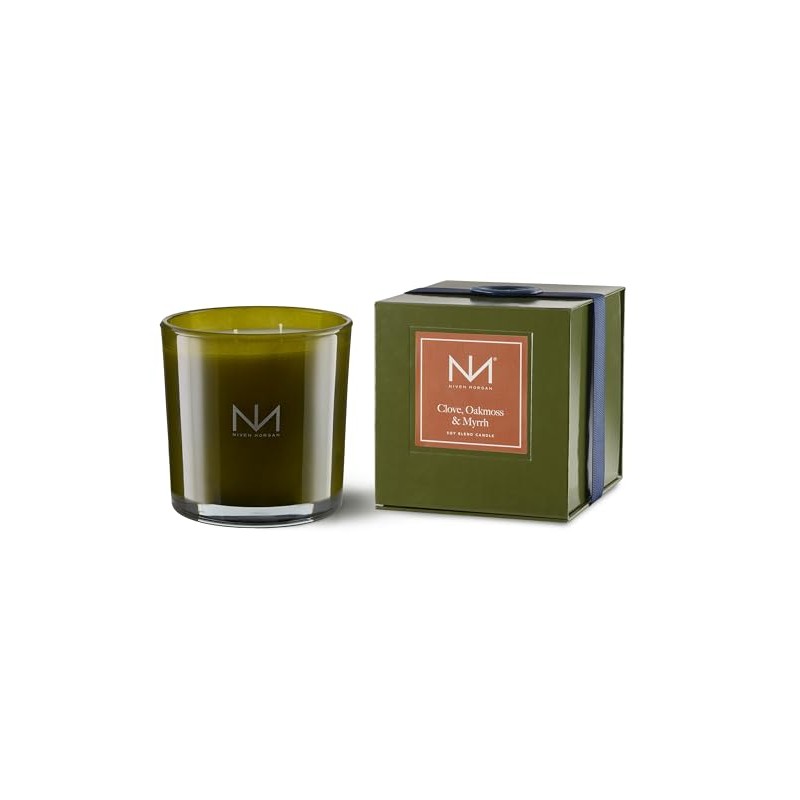 Niven Morgan, Verdant Candle, Clove, Oakmoss and Myrrh, 14 Ounces
